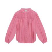 Isabel Marant Étoile Elegant Top för Kvinnor Pink, Dam