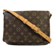 Louis Vuitton Vintage Pre-owned Canvas louis-vuitton-vskor Brown, Dam