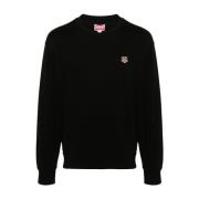 Kenzo Lucky Tiger Svart Sweatshirt Black, Herr