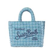 MC2 Saint Barth Vinter Mini Vanity Handväska Blue, Dam