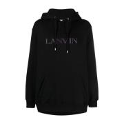 Lanvin Svart Sweater Kollektion Black, Herr