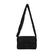 Bottega Veneta Liten Tech Cassette Axelväska Black, Herr