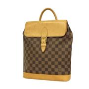 Louis Vuitton Vintage Pre-owned Canvas axelremsvskor Brown, Dam