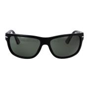 Persol Stiliga solglasögon med modell 0Po3342S Black, Dam