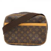 Louis Vuitton Vintage Pre-owned Tyg louis-vuitton-vskor Brown, Dam