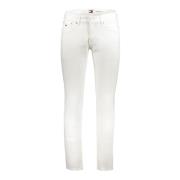 Tommy Hilfiger Vita Denim Jeans med Slim Fit White, Herr