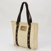 Louis Vuitton Vintage Pre-owned Canvas louis-vuitton-vskor Beige, Dam