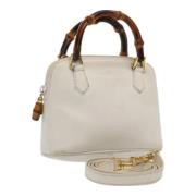 Gucci Vintage Pre-owned Laeder gucci-vskor White, Dam