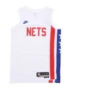 Nike Brooklyn Nets Basketball Tank Top White, Herr