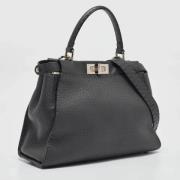 Fendi Vintage Pre-owned Laeder fendi-vskor Gray, Dam