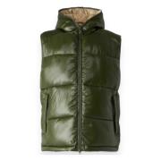 Save The Duck Quiltad Dexter Gilet för Män Green, Herr