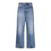 Givenchy Klassiska Blå Jeans för Män Blue, Herr