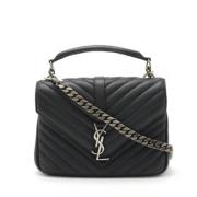 Yves Saint Laurent Vintage Pre-owned Laeder handvskor Black, Dam