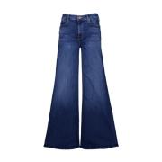 Mother Twister Sneak Blå Jeans Blue, Dam