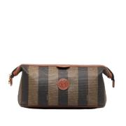 Fendi Vintage Pre-owned Canvas kuvertvskor Multicolor, Dam