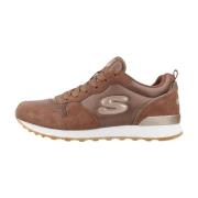 Skechers Retro Sneakers Guld Flicka Brown, Dam