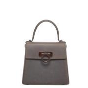 Salvatore Ferragamo Pre-owned Pre-owned Plast handvskor Brown, Dam