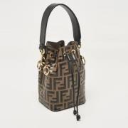 Fendi Vintage Pre-owned Laeder fendi-vskor Brown, Dam