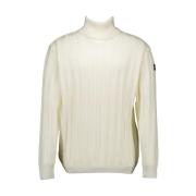 Paul & Shark Ecru Pullover Stilfull Modell Beige, Herr