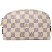 Louis Vuitton Vintage Pre-owned Canvas louis-vuitton-vskor White, Dam