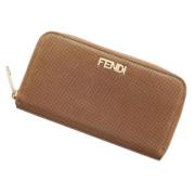 Fendi Vintage Pre-owned Laeder plnbcker Brown, Dam