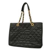 Chanel Vintage Pre-owned Laeder chanel-vskor Black, Dam