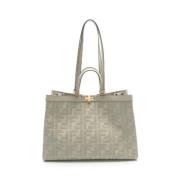 Fendi Vintage Pre-owned Canvas fendi-vskor Green, Dam