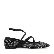 Jimmy Choo Ballet Flats Astoria Black, Dam