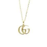 Gucci Vintage Pre-owned Guld halsband Yellow, Dam