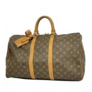 Louis Vuitton Vintage Pre-owned Tyg louis-vuitton-vskor Brown, Unisex