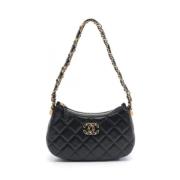 Chanel Vintage Pre-owned Laeder chanel-vskor Black, Dam