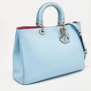 Dior Vintage Pre-owned Laeder totevskor Blue, Dam