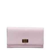 Fendi Vintage Pre-owned Laeder plnbcker Pink, Dam