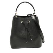 Louis Vuitton Vintage Pre-owned Tyg louis-vuitton-vskor Black, Dam