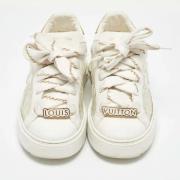 Louis Vuitton Vintage Pre-owned Laeder sneakers White, Dam