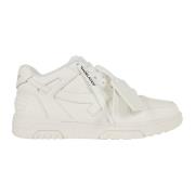 Off White Vita Lädersneakers White, Dam