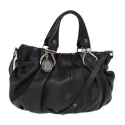 Celine Vintage Pre-owned Laeder handvskor Black, Dam