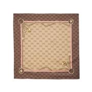 Liu Jo Monogram Sidenscarf Brown, Dam