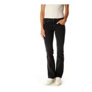 Lee Bootcut Jeans med låg midja Gray, Dam