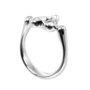 Tiffany & Co. Pre-owned Pre-owned Silver ringar Gray, Dam