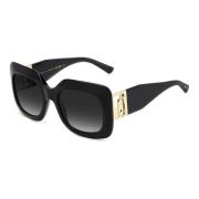 Jimmy Choo Svarta Harts Solglasögon Black, Dam