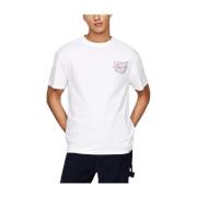 Tommy Hilfiger Spray Reg T-shirt White, Herr