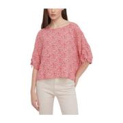 Pepe Jeans Future Blus med knappstängning Red, Dam