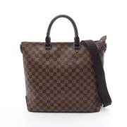 Louis Vuitton Vintage Pre-owned Canvas totevskor Brown, Dam