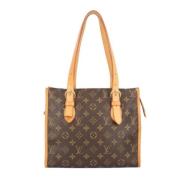 Louis Vuitton Vintage Pre-owned Tyg louis-vuitton-vskor Brown, Dam