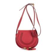 Chloé Pre-owned Pre-owned Laeder axelremsvskor Red, Dam