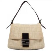 Fendi Vintage Pre-owned Canvas fendi-vskor Beige, Dam