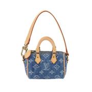 Louis Vuitton Vintage Pre-owned Canvas louis-vuitton-vskor Blue, Dam