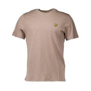 Lyle & Scott Taupe T-shirt Ts400Vog Beige, Herr