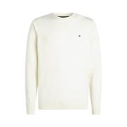 Tommy Hilfiger Lyxig Crew Neck Cashmere Sweater Beige, Herr